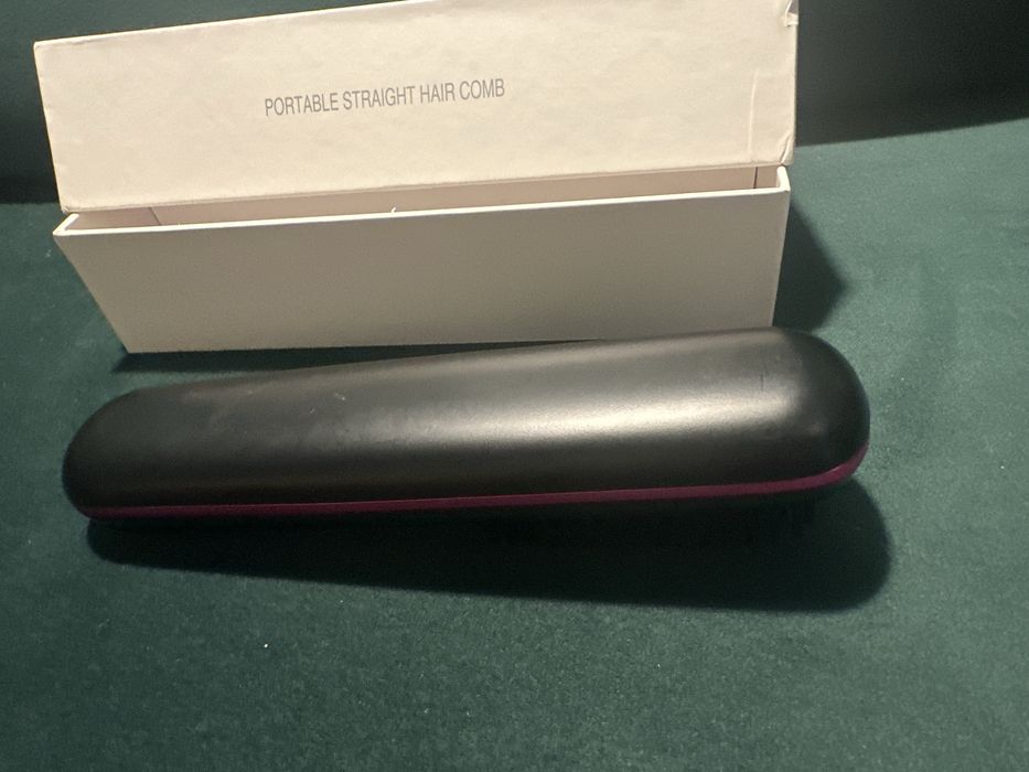 Bezprzewodowa szczotka do prostowania włosów przenośna prostownica