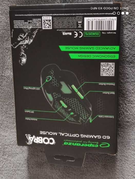 Myszka komputerowa COBRA Gamingowa