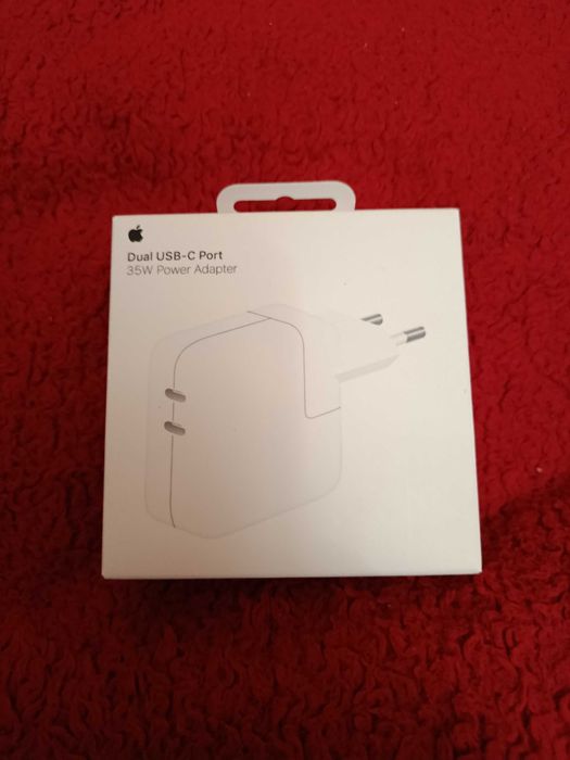 Apple Ładowarka Dual USB-C 35W Oryginalna Nowa