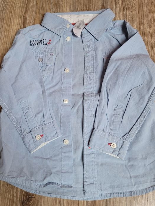 Koszula elegancka niebieska