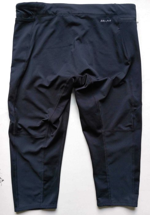 Штани 3/4 NIKE RUNNING S-M black тайтси легінси