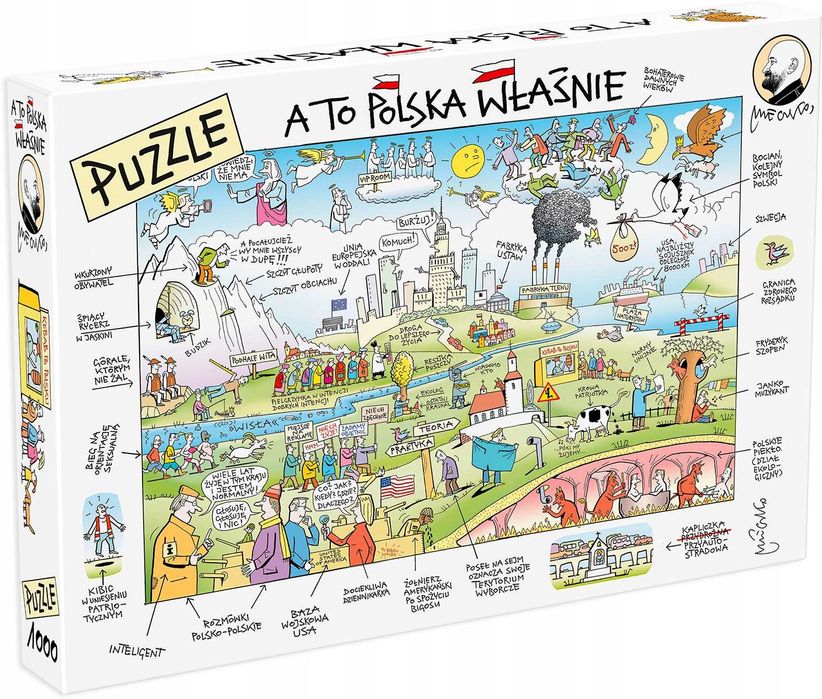 Puzzle 1000 A To Polska Właśnie Mdr Art Pap Nowa Nieużywana