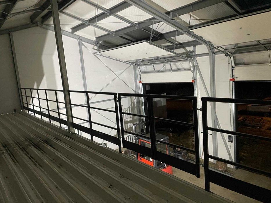 Hala stalowa 252m2 biuro warsztat magazyn konstrukcja stalowa REBUD