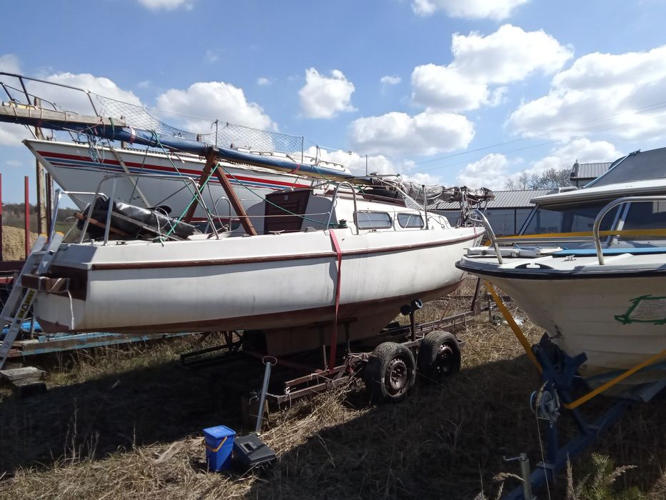 Żagłówka Neptun z przyczepą