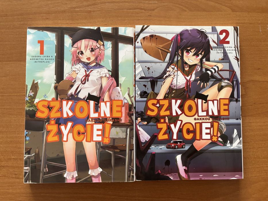 Manga Szkolne życie - Tomy 1, 2