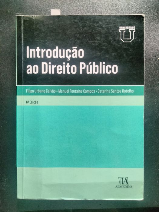 Livro "Introdução ao Direito Público"