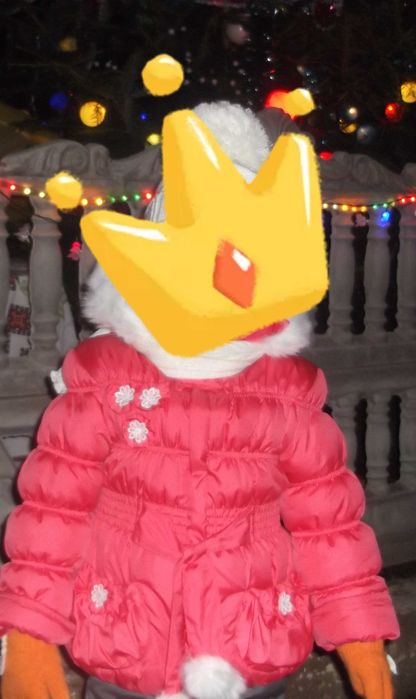 Комбінезон на зиму. Входить курточка для дівчинки та штани