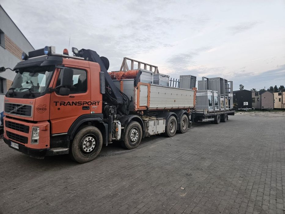 Volvo FM480  Volvo FM 480, Wywrotka 8X4  hds, Hiab 244 EP-5. sprowadzony w 2021