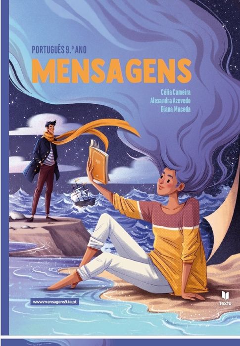 Livro dihital de Português mensagens 9