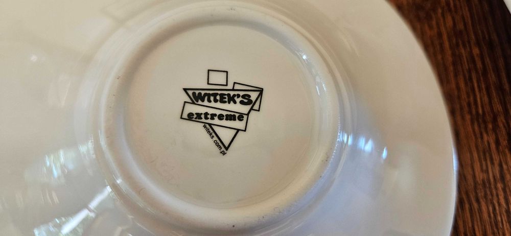 Zestaw 6 filiżanek z talerzykami Witek's Extreme – nowoczesny design