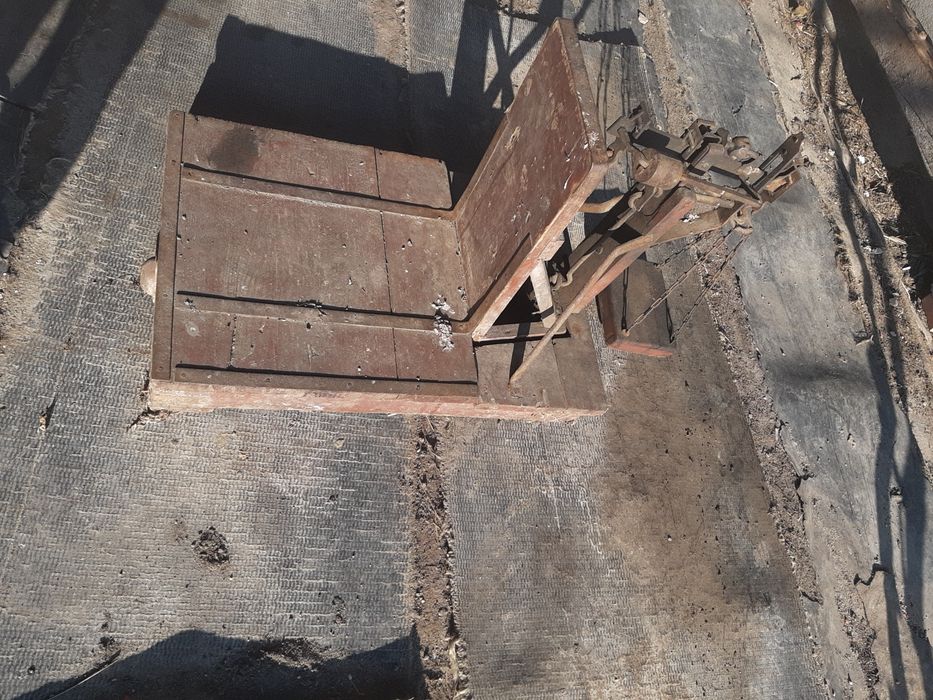 Stara waga drewniana