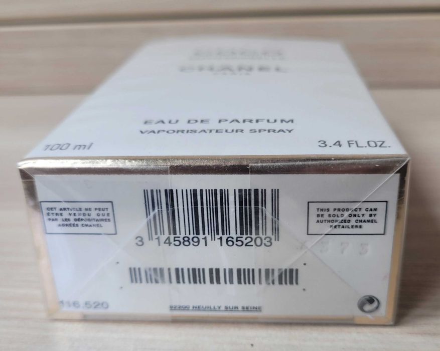 100% Oryginalne perfumy Coco Chanel Mademoiselle 100 ml