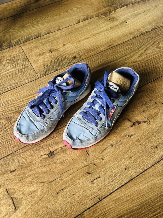 Damskie buty sportowe adidasy Reebok Classic Jogger 38 niebieskie fiol