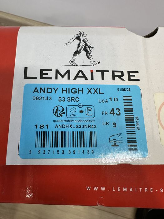 Робоче взуття LEMAITRE