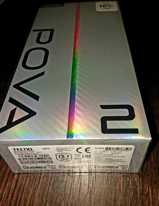 Tecno POVA 2 новий ігровий 7000 мАг