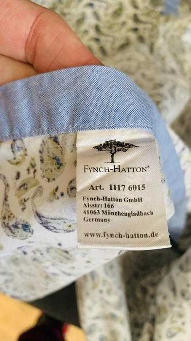 Бавноняна сорочка  бренду fynch hatton
