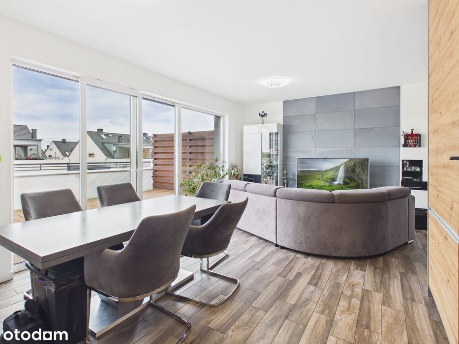 Apartament z dużym tarasem. Garaż. Klimatyzacja.