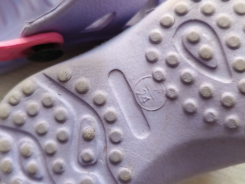 Buty klapki dziewczęce