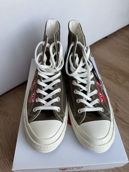 Нові чоловічі кеди Converse Chuck Taylor All Star 70s x Comme des Garçons PLAY