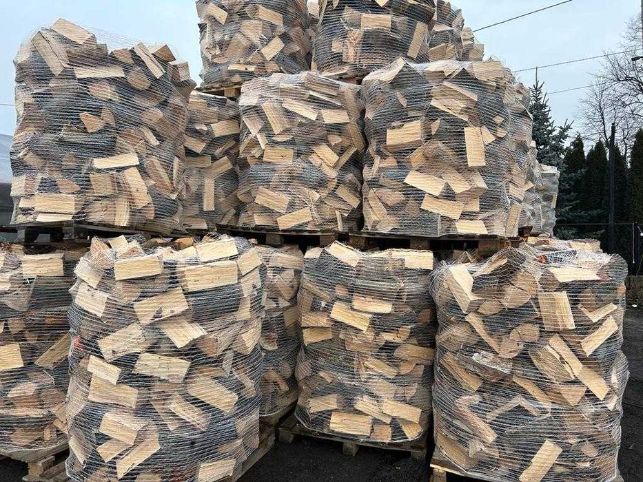 Drewno Kominkowe opałowe  Suche Mokre Grab Buk Dąb