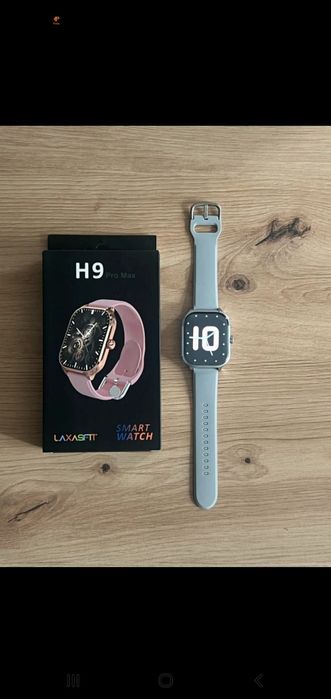 Smartwatch H9 Pro Max szary – Styl, Funkcje, Prezent!