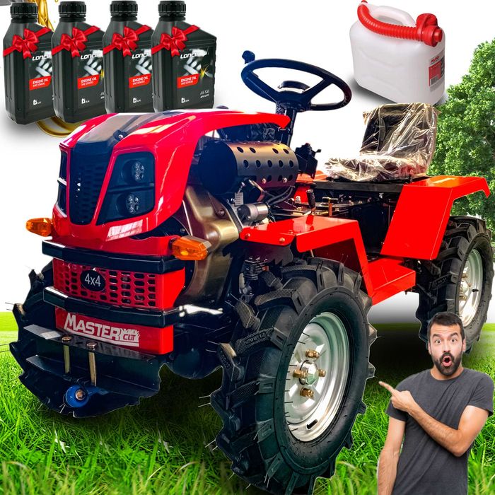 Traktor spalinowy Mastercut Farmix 1800 Benzyna 18KM 4x4 MC1800 C-TUR-18