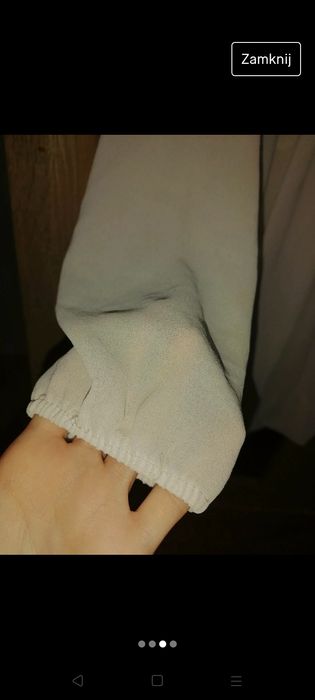 Bluzka S Elegancka biała