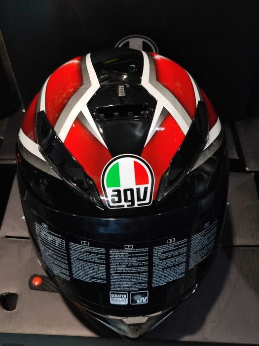 Kask AGV K5 S Tempest RED 'S 'MS 'ML  raty 0% (ML za 1299zł)