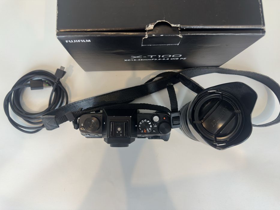 Fujifilm X-T100 + Lente XF 18-55 (Kit Completo)