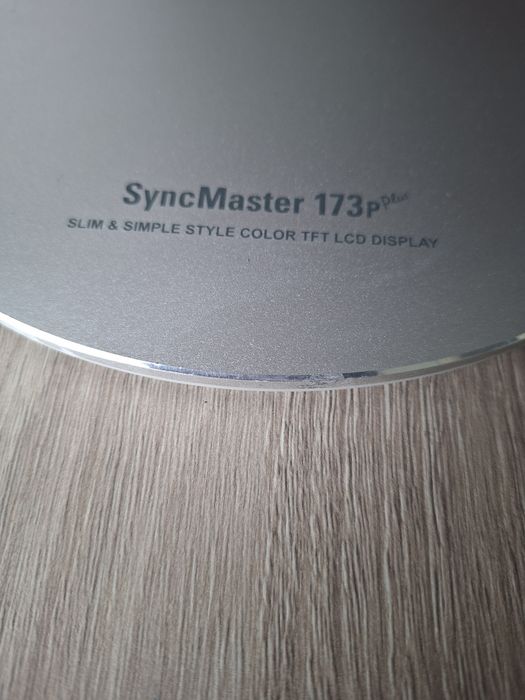 Monitor samsung SyncMaster 173PPLUs (R) rok 2006