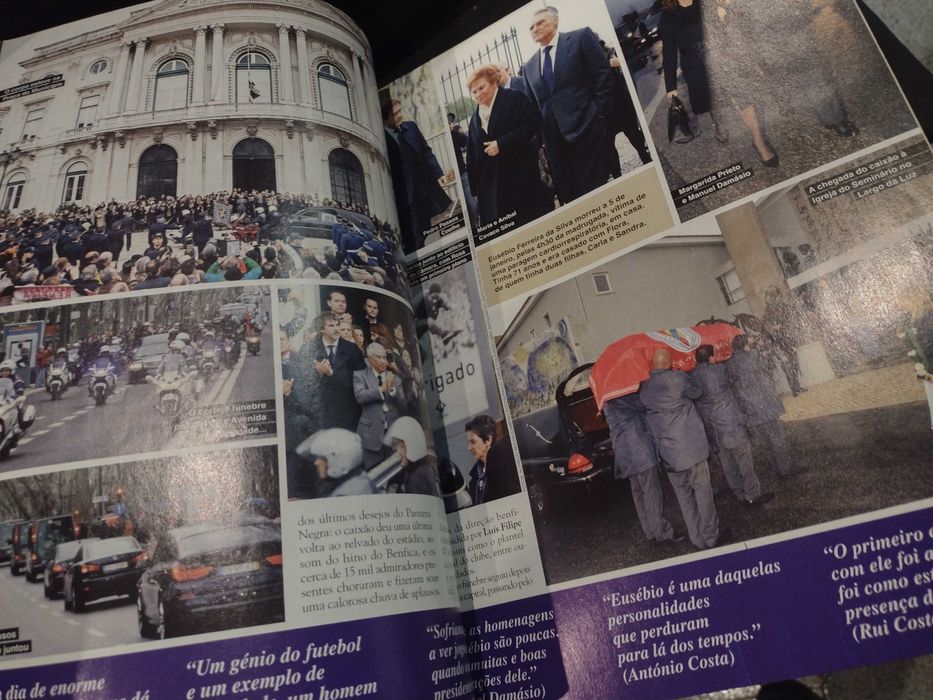 Revista "Caras" Eusébio