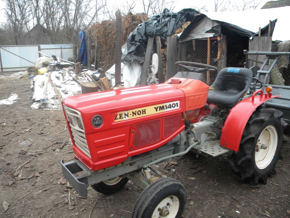 японский мінітрактор янмар 1401 д 4 на 4