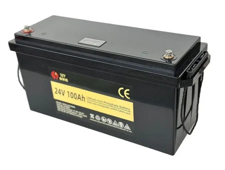 Акумулятор LiFePO4 SJY 25.6V 100Ah  24V 100Ah 2560W з  BMS