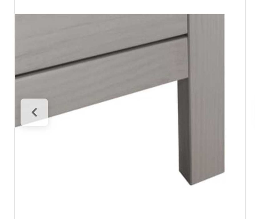 móvel de casa de banho cinza 120cm com 6 gavetas