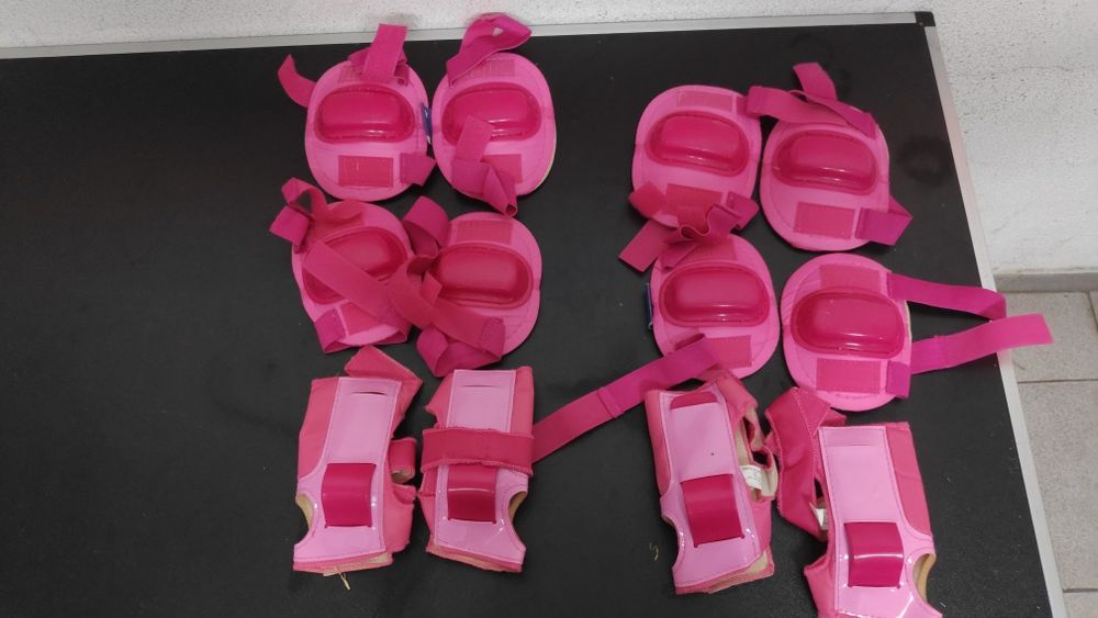 Acessórios protetores para patins/ bicicleta