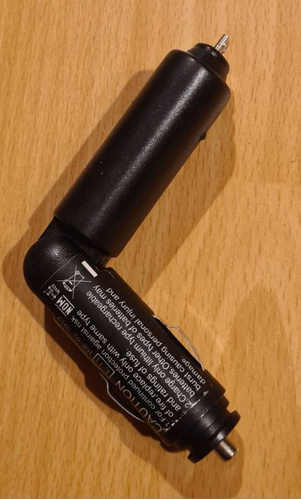 Adapter ładowarka 5V 180mA microUSB do gniazda zapalniczki