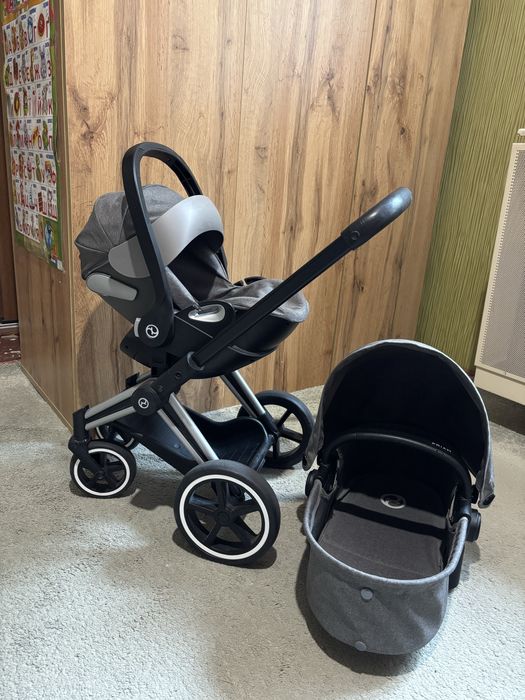 Набір каляска + автолюлька для ляльки cybex