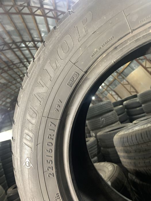 Шини б/у літо 225/60 17 Dunlop Sport maxx TT RSC