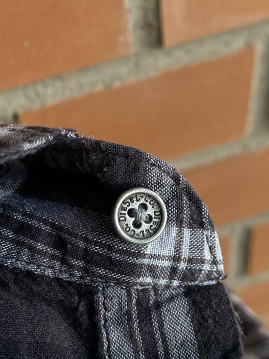 Рубашка Diesel оригінал вінтажна M у клітинку