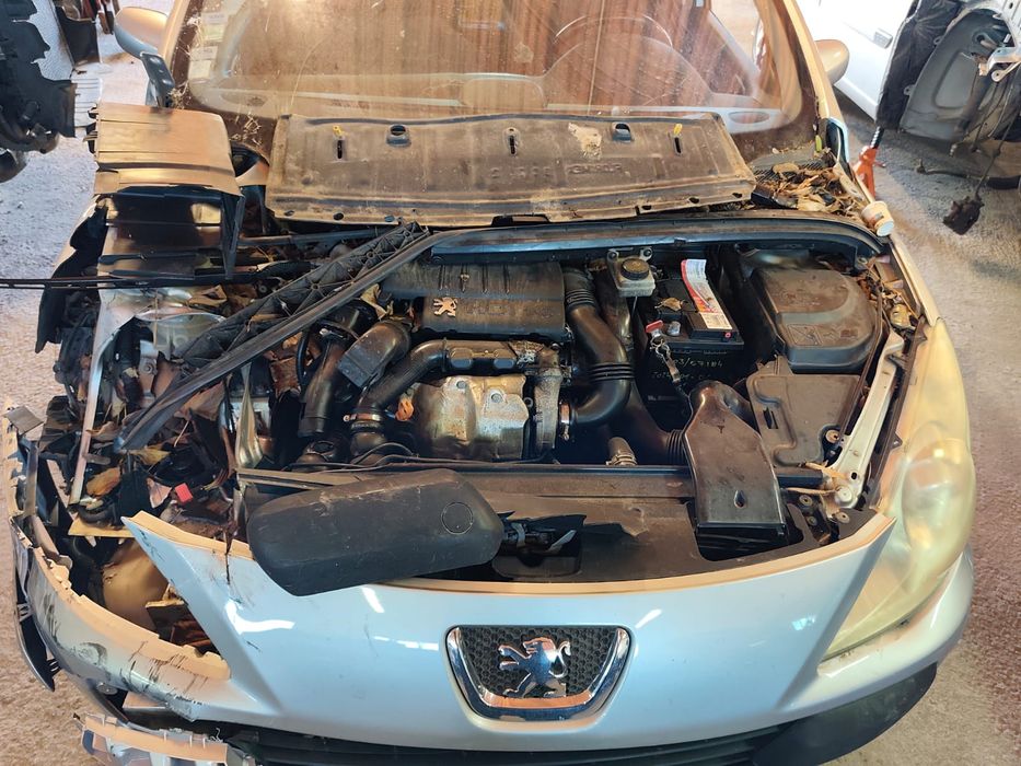 Peugeot 307 1.6 Hdi 6 vel ano 2006 para peças todo Material disponível