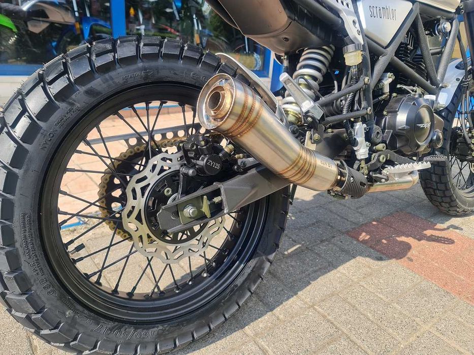 ZIPP SCRAMBLER 125!Fabr.Nowy!6 biegów!Gwarancja 24m!Serwis!Raty!Dowóz!