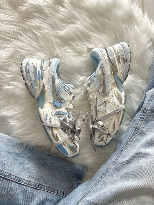 Nike V2K Run Custom White Blue (37-41)