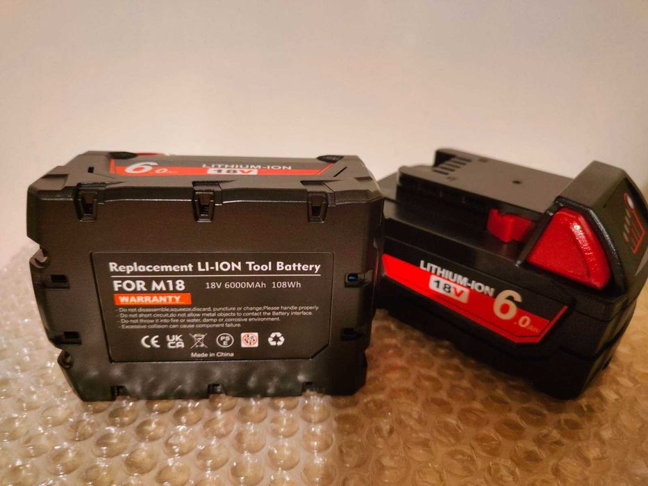 Akumulator do elektronarzędzi Milwaukee M18 6.0Ah Li-Ion 18V NOWY