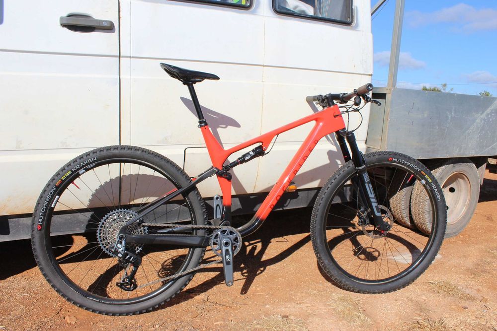 ROCKRIDER Bicicleta BTT Suspensão Integral XC 29" RACE 940 S COMP Vermelho/ Mountain bike Decathlon
