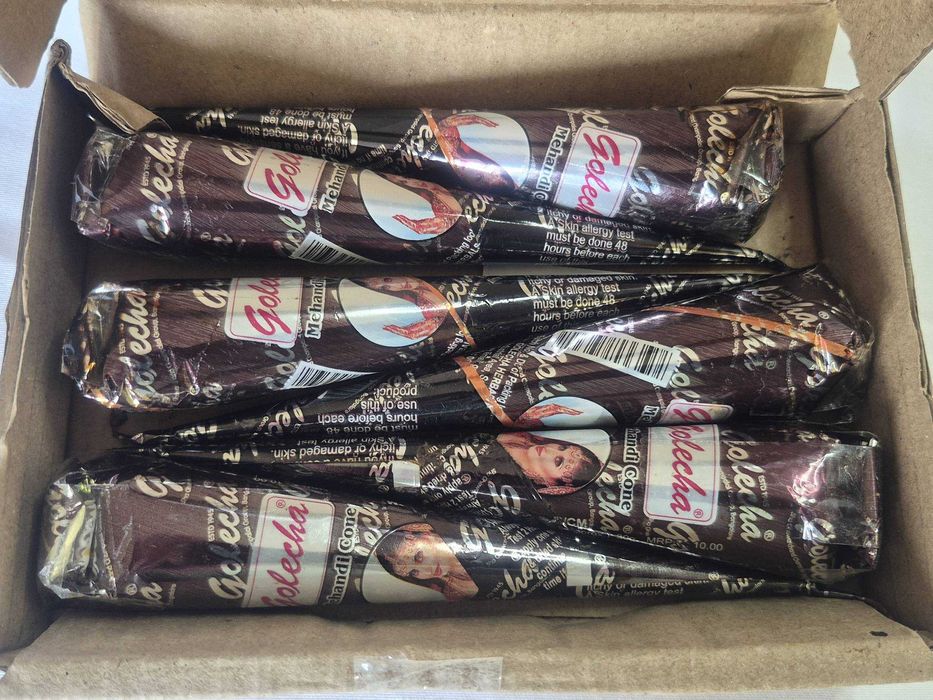 Хна для розпису тіла, Індія 6 шт.