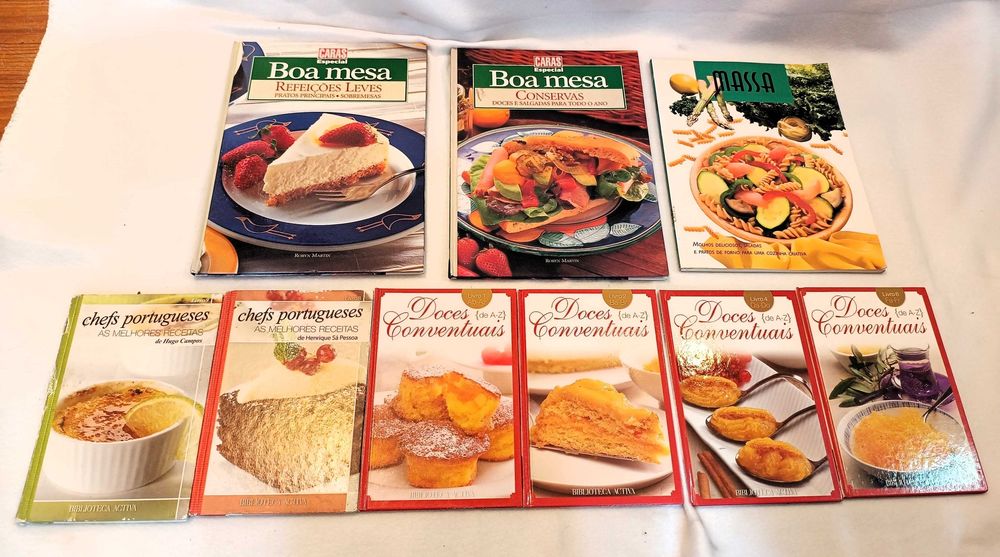 Lote Livros Culinária 9