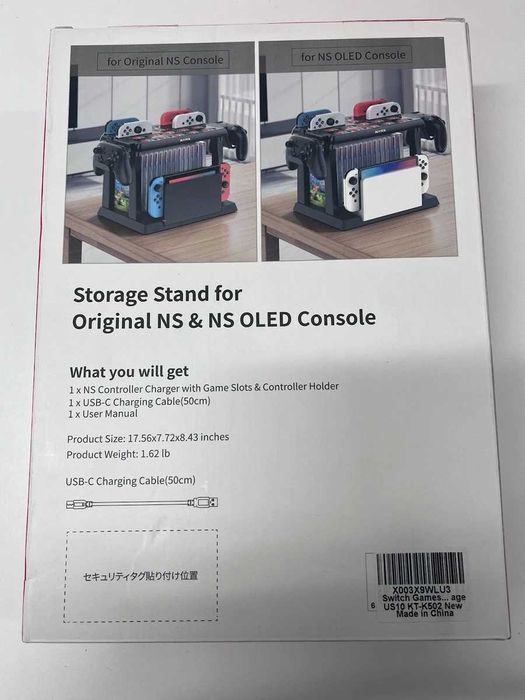 Підставка Nintendo Switch Standard OLED зарядка для джойконів OIVO