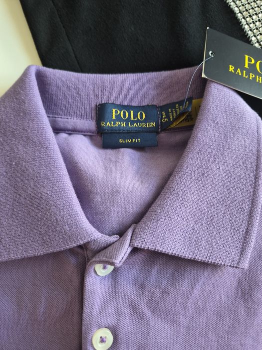 Polówka damska Ralph Lauren jasny fiolet