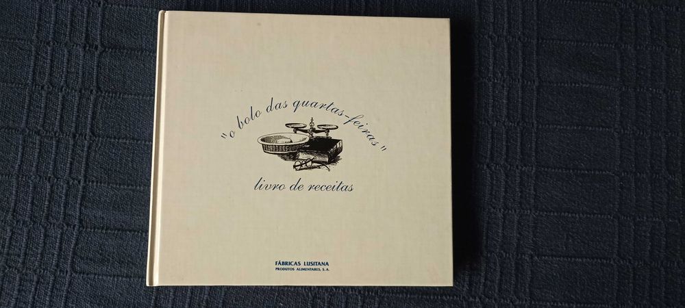 Livro de receitas "o bolo das quartas-feiras"