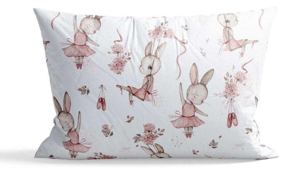 Nowa Poszewka 40x60 cm 100% Bawełna Premium Dla Dziewczynki